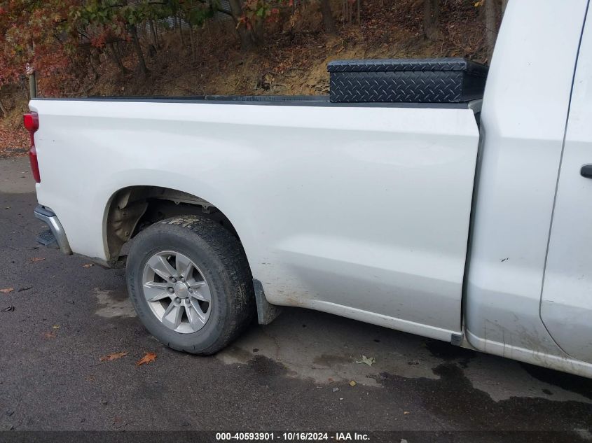 2022 Chevrolet Silverado 1500 Work Truck VIN: 3GCNAAED9NG581585 Lot: 40593901