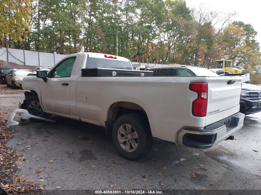 2022 CHEVROLET SILVERADO 1500 WORK TRUCK - 3GCNAAED9NG581585