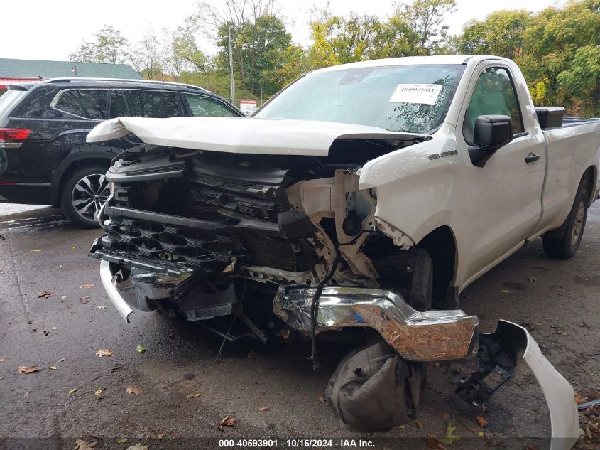 2022 Chevrolet Silverado 1500 Work Truck VIN: 3GCNAAED9NG581585 Lot: 40593901