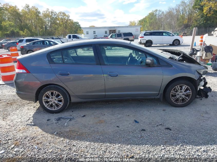 2011 Honda Insight Ex VIN: JHMZE2H79BS010571 Lot: 40593967