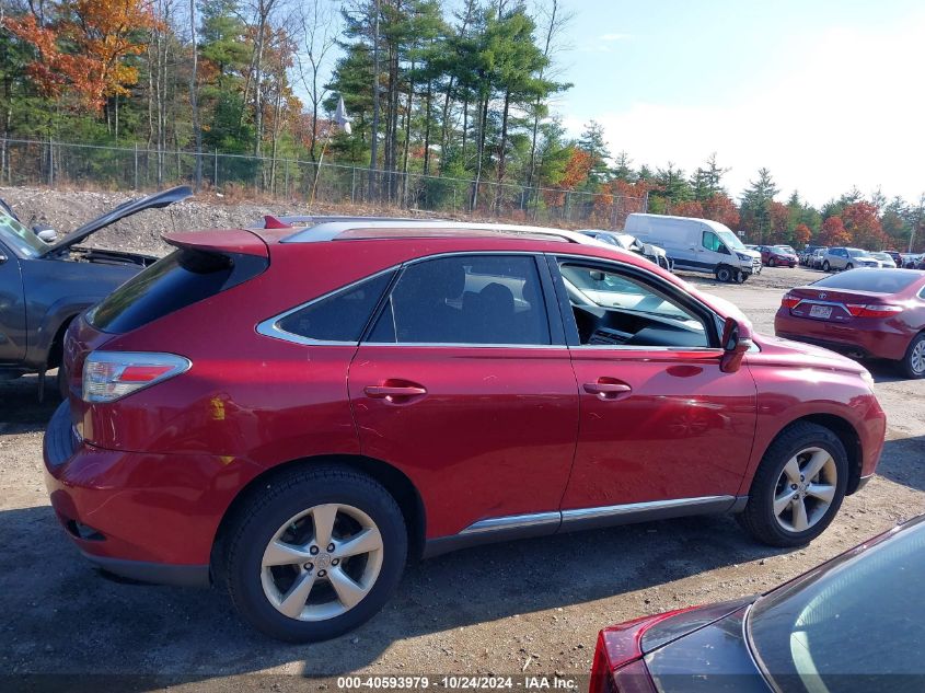 2010 Lexus Rx 350 VIN: JTJBK1BA3A2400961 Lot: 40593979