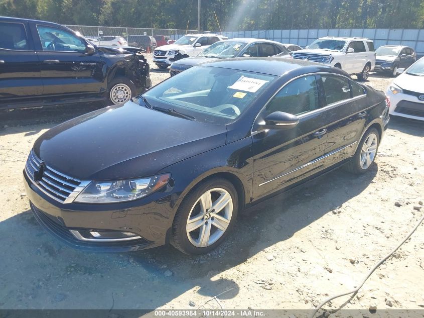 2013 Volkswagen Cc 2.0T Sport VIN: WVWBP7AN9DE552371 Lot: 40593984