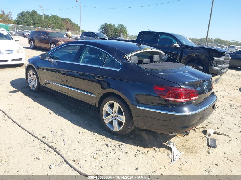 2013 Volkswagen Cc 2.0T Sport VIN: WVWBP7AN9DE552371 Lot: 40593984