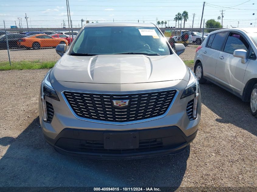 2023 Cadillac Xt4 Fwd Luxury VIN: 1GYAZAR4XPF116698 Lot: 40594015