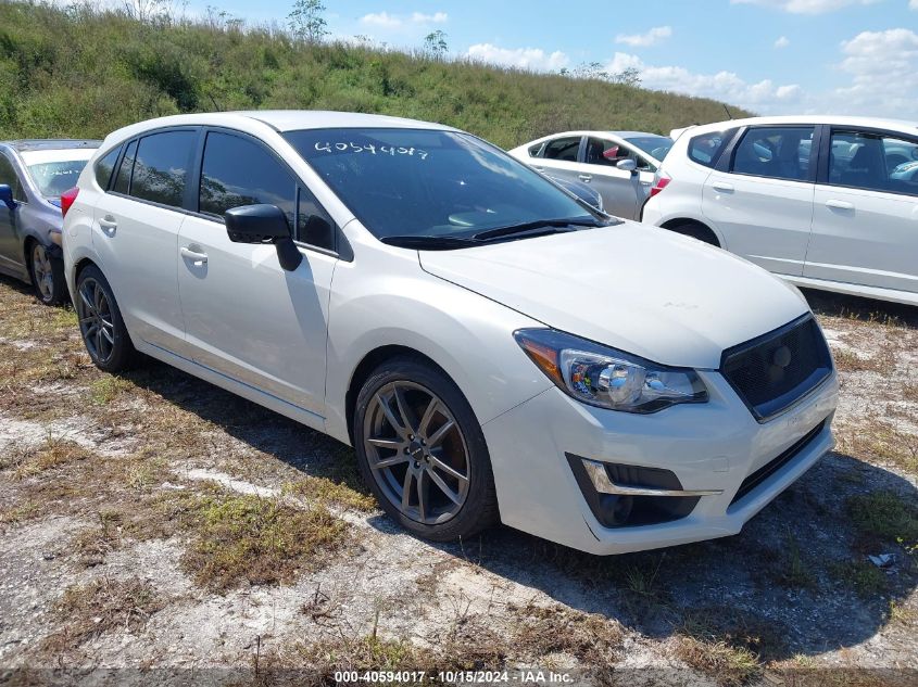 2016 Subaru Impreza 2.0I VIN: JF1GPAA61G9279148 Lot: 40594017