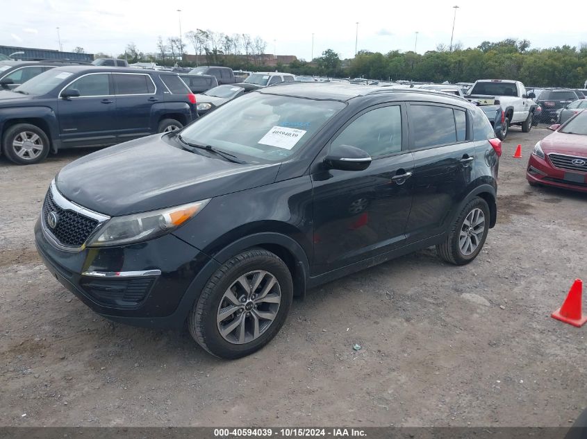 2014 Kia Sportage Lx VIN: KNDPB3AC2E7585018 Lot: 40594039