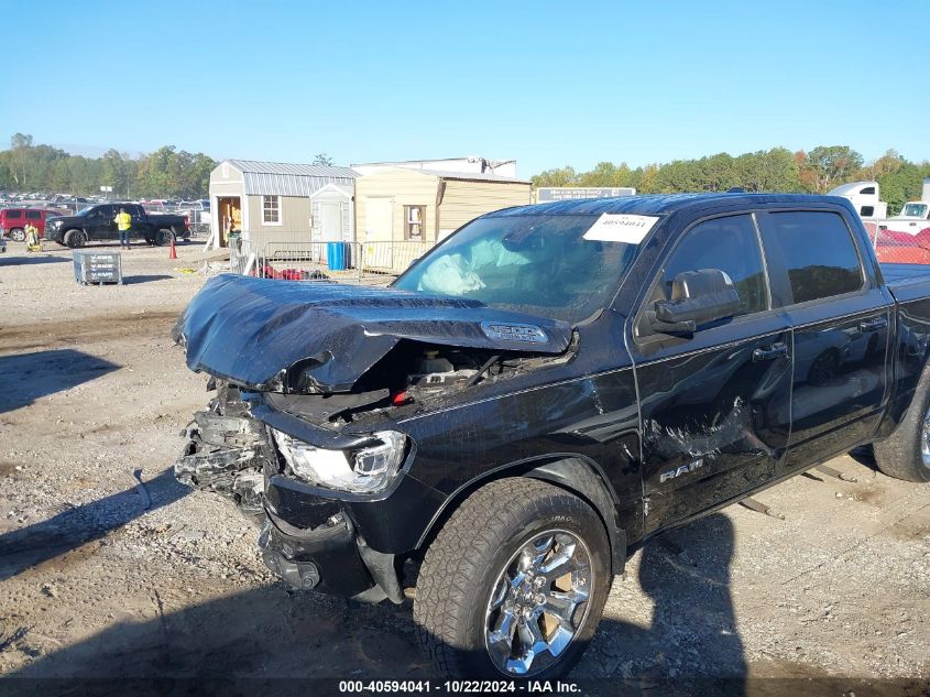 2019 Ram 1500 Big Horn/Lone Star 4X2 5'7 Box VIN: 1C6RREFTXKN604809 Lot: 40594041