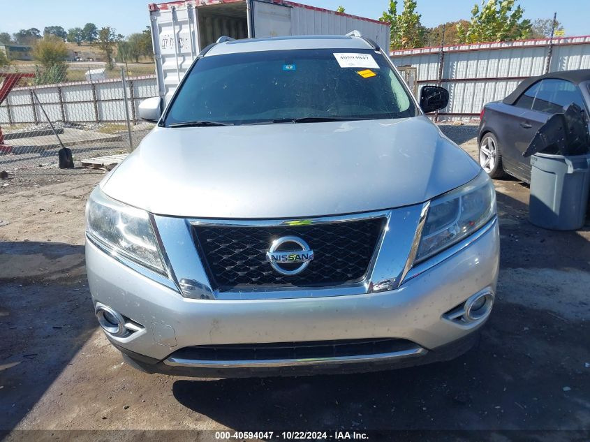 2013 Nissan Pathfinder Sl VIN: 5N1AR2MN1DC676694 Lot: 40594047