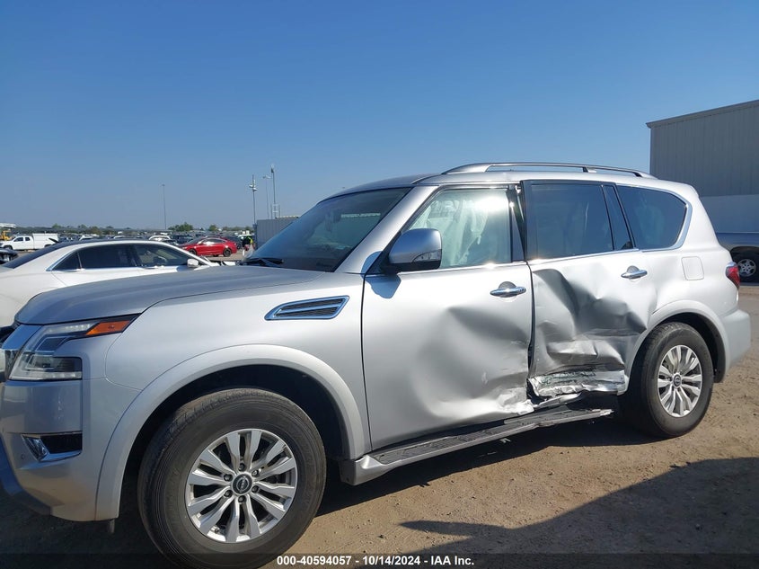 2023 Nissan Armada Sv 4Wd VIN: JN8AY2AD6P9690891 Lot: 40594057