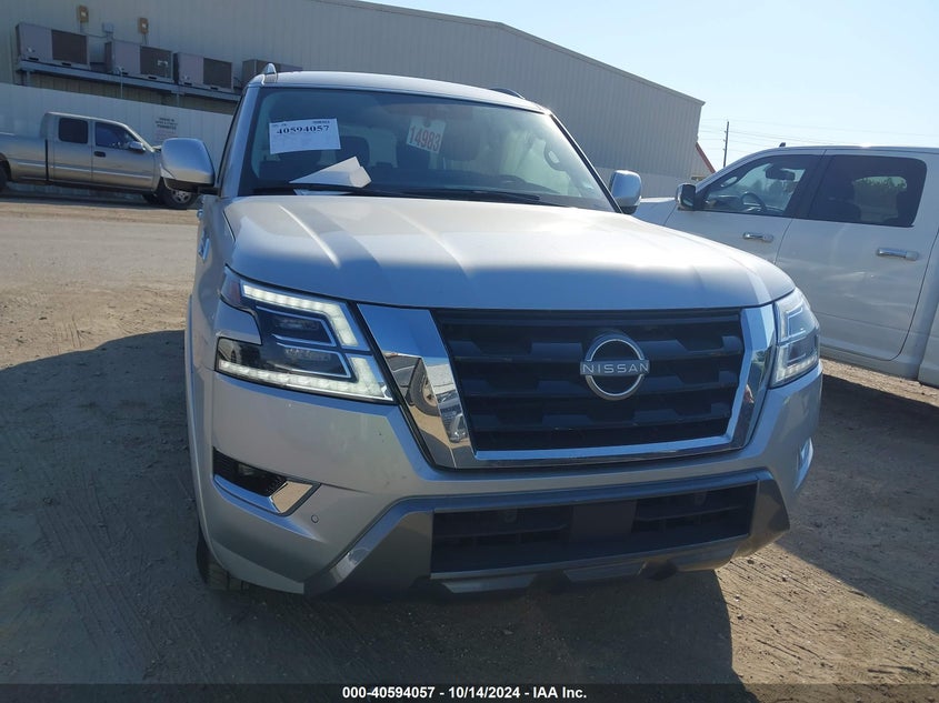 2023 Nissan Armada Sv 4Wd VIN: JN8AY2AD6P9690891 Lot: 40594057