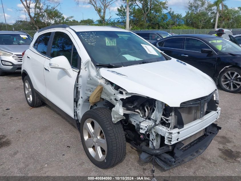 2016 Buick Encore Convenience VIN: KL4CJBSB6GB542037 Lot: 40594080