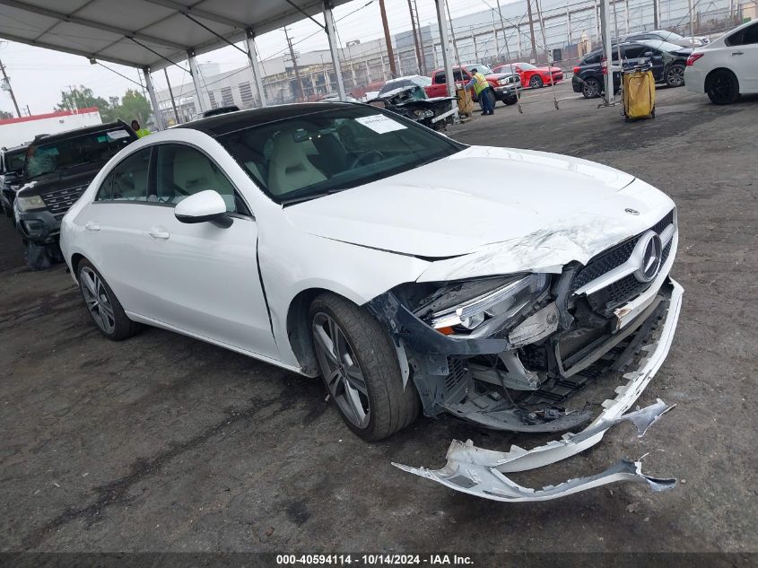 VIN WDD5J4GB1LN037878 2020 Mercedes-Benz CLA 250 no.1