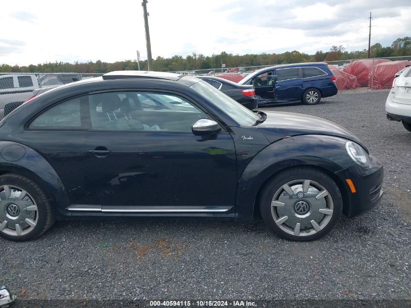 2013 VOLKSWAGEN BEETLE 2.5L FENDER EDITION - 3VWJP7AT6DM682271
