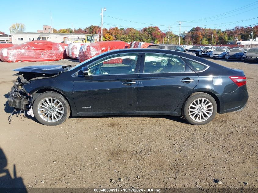 2016 Toyota Avalon Hybrid/Plus/Xle Prem/Ltd VIN: 4T1BD1EB4GU054011 Lot: 40594117