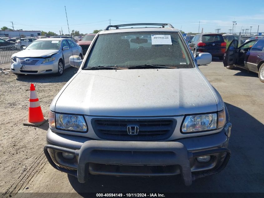 2000 Honda Passport Ex/Lx VIN: 4S6CK58W5Y4401502 Lot: 40594149