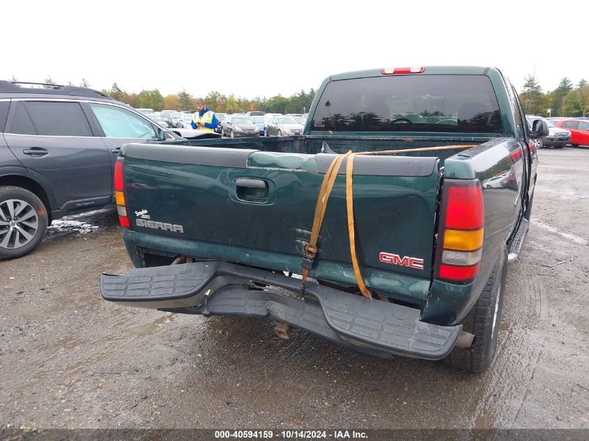 2005 GMC Sierra 1500 Sle VIN: 2GTEK19B851313030 Lot: 40594159