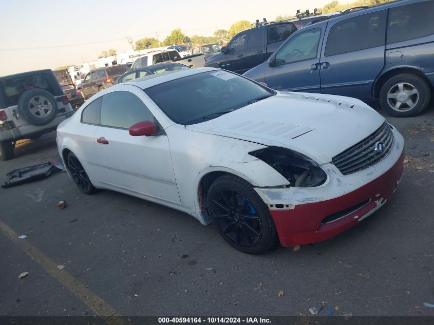 2004 Infiniti G35 VIN: JNKCV54E64M301418 Lot: 40594164