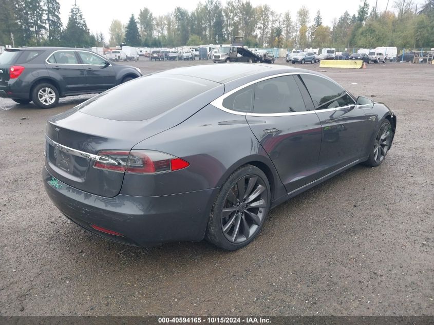 2016 Tesla Model S 60D/70D/75D/85D/90D VIN: 5YJSA1E20GF139613 Lot: 40594165