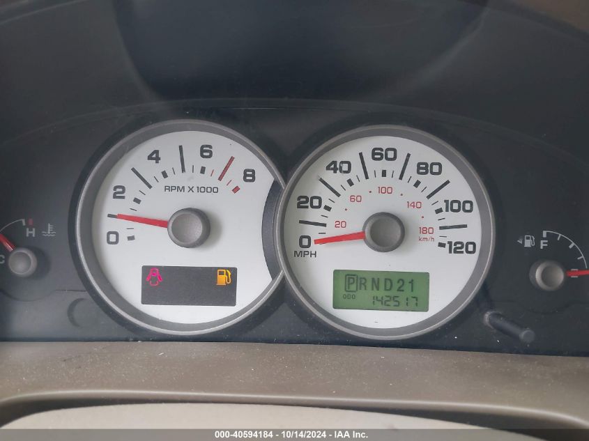 2005 Ford Escape Xlt VIN: 1FMYU93125KA44220 Lot: 40594184