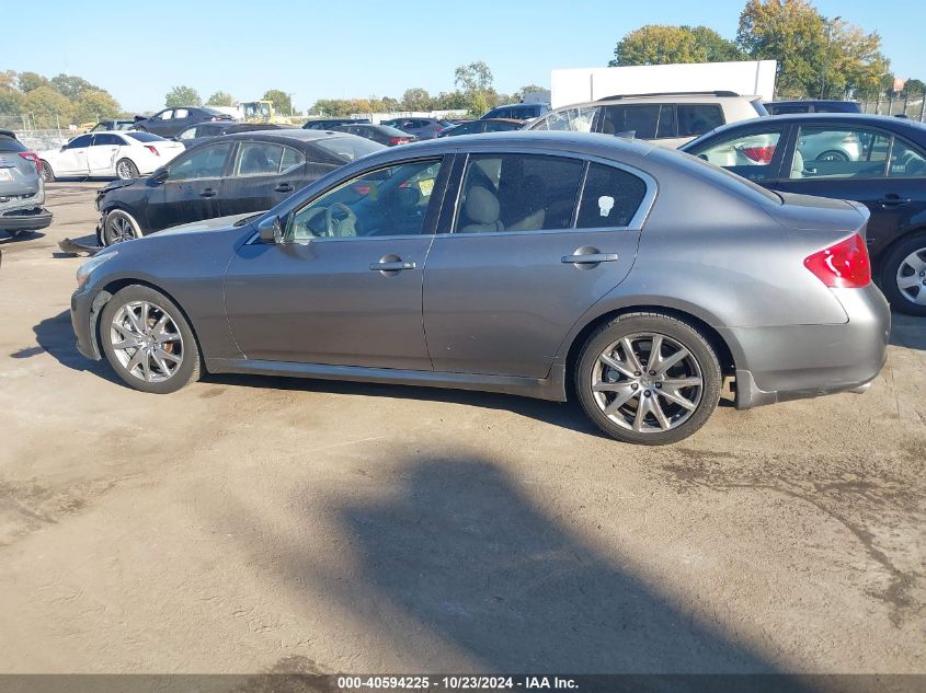 2011 Infiniti G37 Journey VIN: JN1CV6AP7BM503648 Lot: 40594225