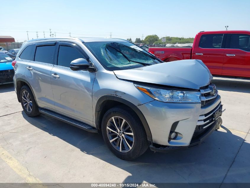 2018 TOYOTA HIGHLANDER XLE - 5TDKZRFH8JS535818