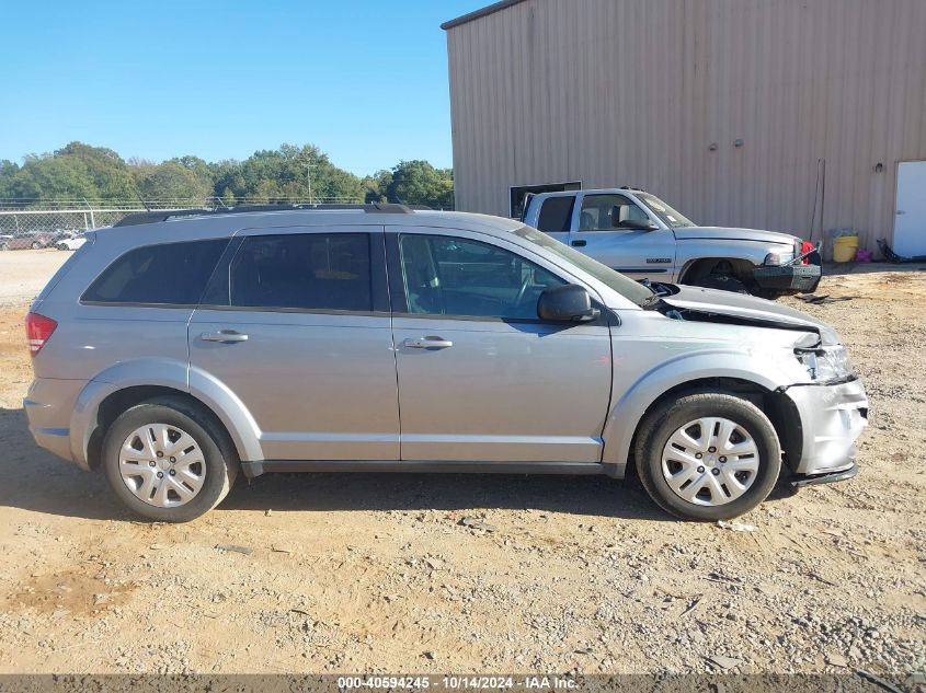 2018 Dodge Journey Se VIN: 3C4PDCAB6JT383970 Lot: 40594245