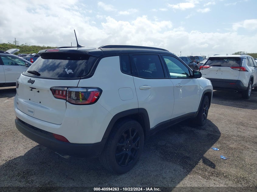 VIN 3C4NJCBB7NT198413 2022 JEEP COMPASS ALTITUDE FWD