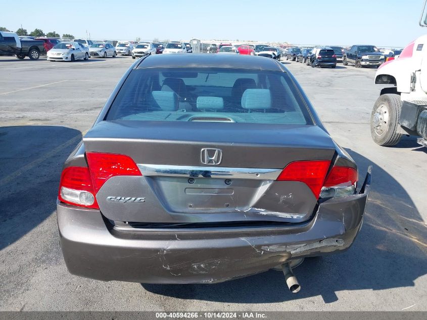 2009 Honda Civic Lx VIN: 1HGFA16559L020922 Lot: 40594266