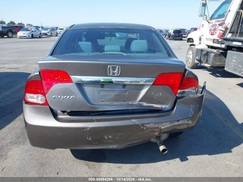 2009 Honda Civic Lx VIN: 1HGFA16559L020922 Lot: 40594266