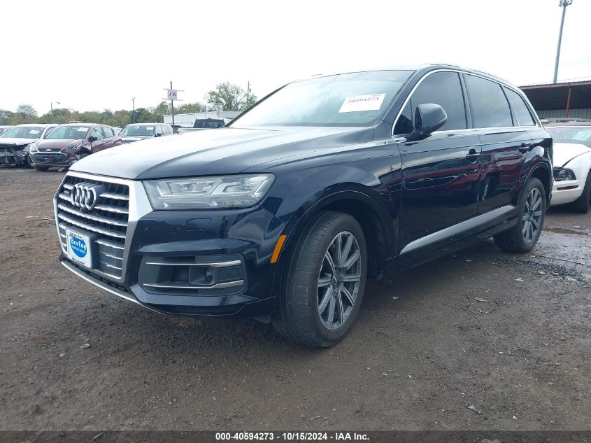 2018 Audi Q7 3.0T Premium VIN: WA1VAAF70JD011081 Lot: 40594273