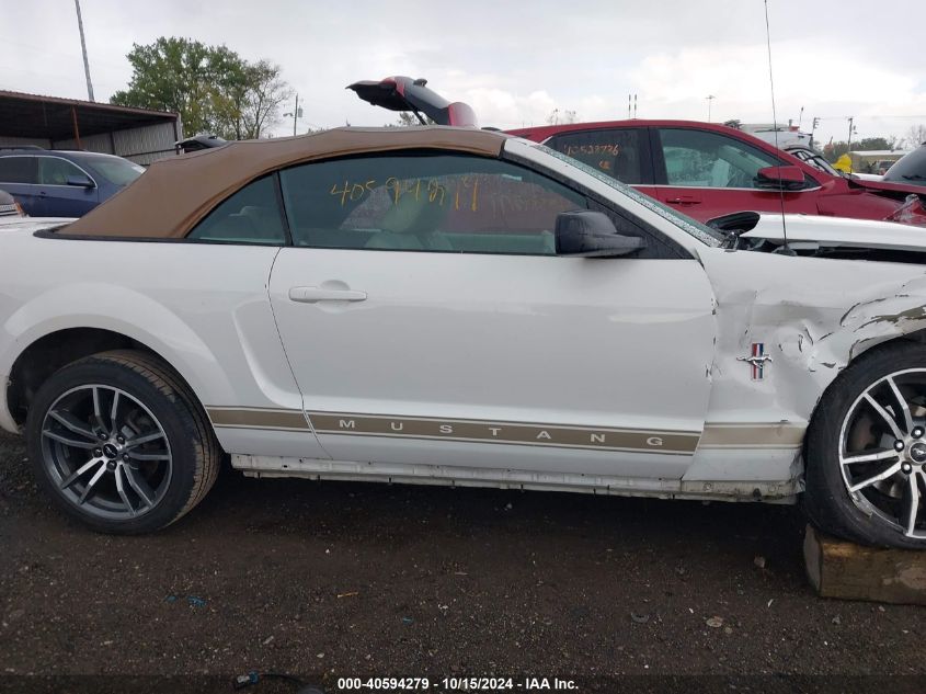 2008 Ford Mustang V6 Deluxe/V6 Premium VIN: 1ZVHT84N185136745 Lot: 40594279