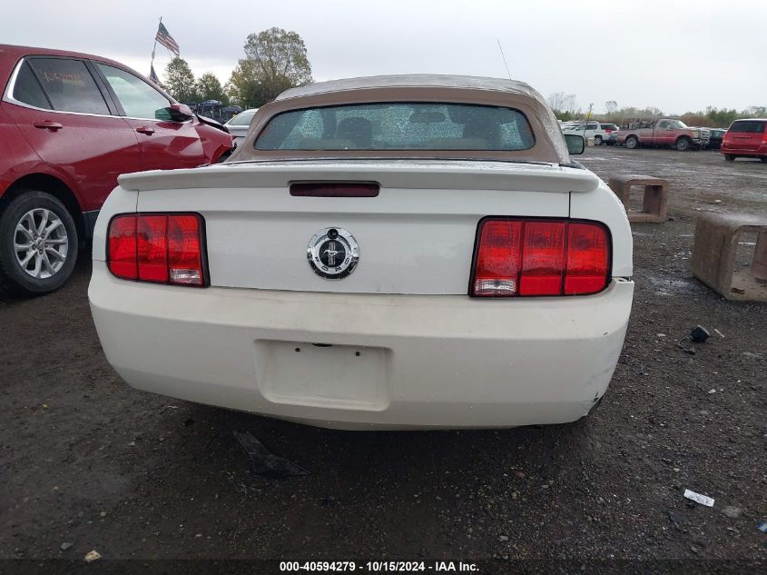 2008 Ford Mustang V6 Deluxe/V6 Premium VIN: 1ZVHT84N185136745 Lot: 40594279