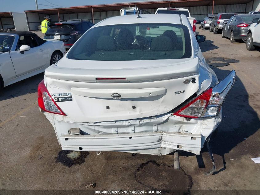 2018 Nissan Versa Sedan S/S Plus/Sv/Sl VIN: 3N1CN7AP3JL887927 Lot: 40594289