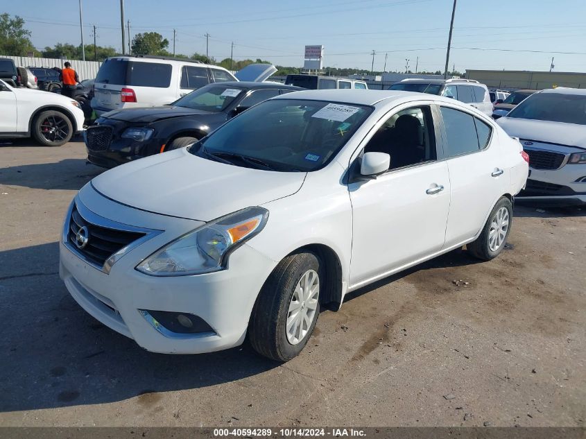 2018 Nissan Versa Sedan S/S Plus/Sv/Sl VIN: 3N1CN7AP3JL887927 Lot: 40594289