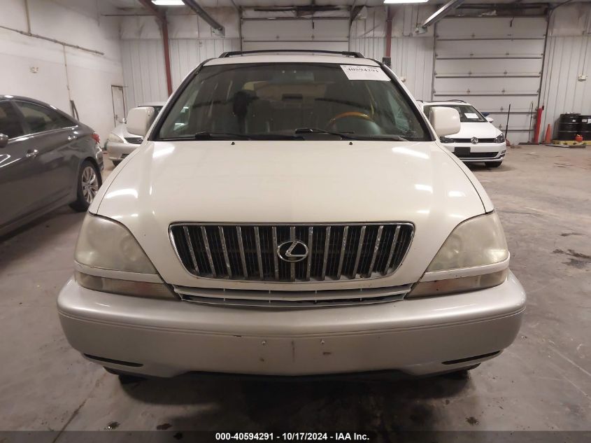 2001 Lexus Rx 300 VIN: JTJHF10U310171267 Lot: 40594291
