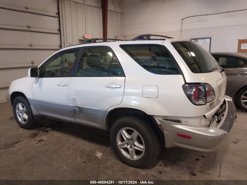 2001 Lexus Rx 300 VIN: JTJHF10U310171267 Lot: 40594291