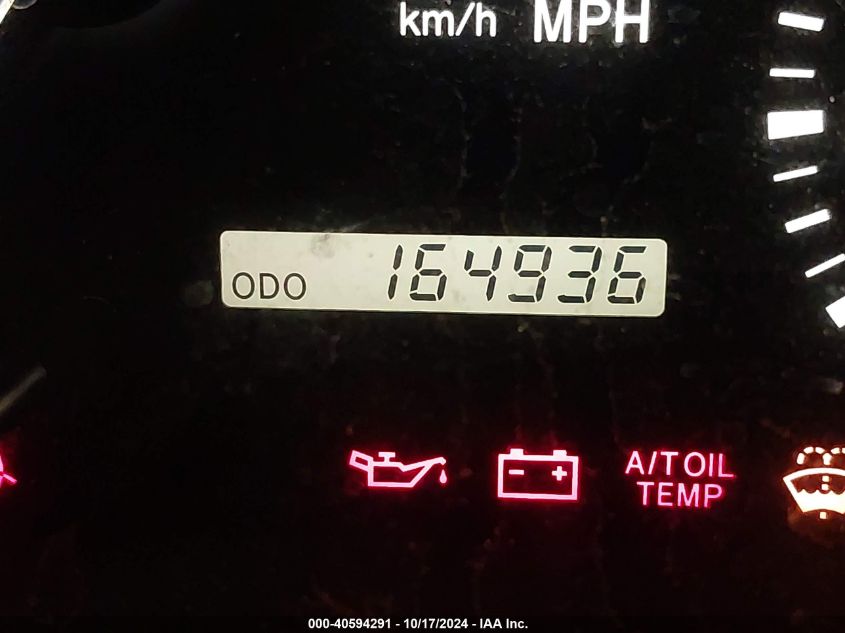 2001 Lexus Rx 300 VIN: JTJHF10U310171267 Lot: 40594291