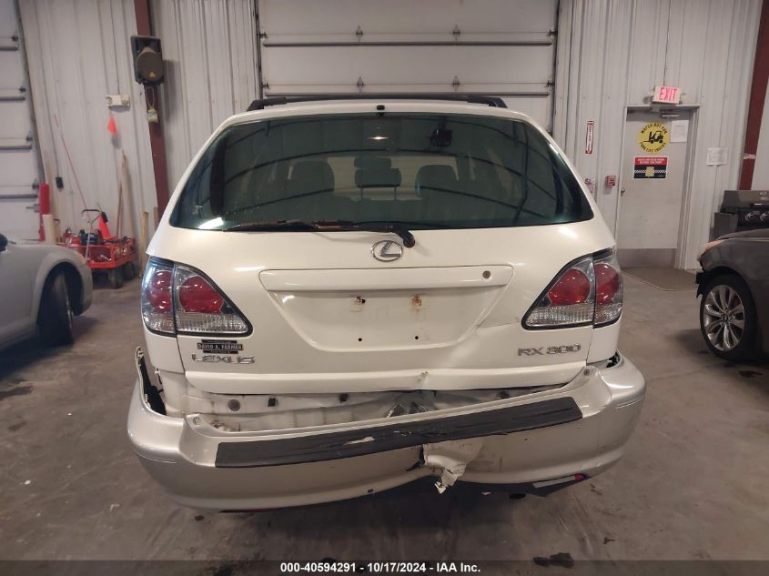 2001 Lexus Rx 300 VIN: JTJHF10U310171267 Lot: 40594291