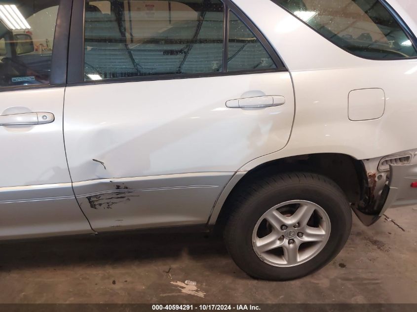2001 Lexus Rx 300 VIN: JTJHF10U310171267 Lot: 40594291