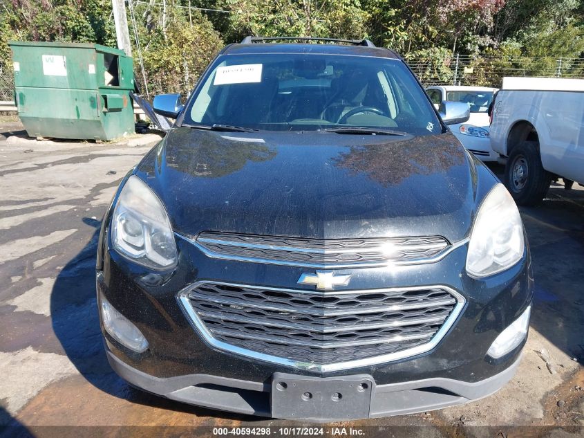 2016 Chevrolet Equinox Ltz VIN: 2GNFLGEK1G6281187 Lot: 40594298