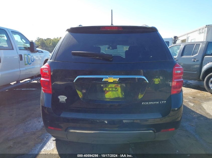 2016 Chevrolet Equinox Ltz VIN: 2GNFLGEK1G6281187 Lot: 40594298