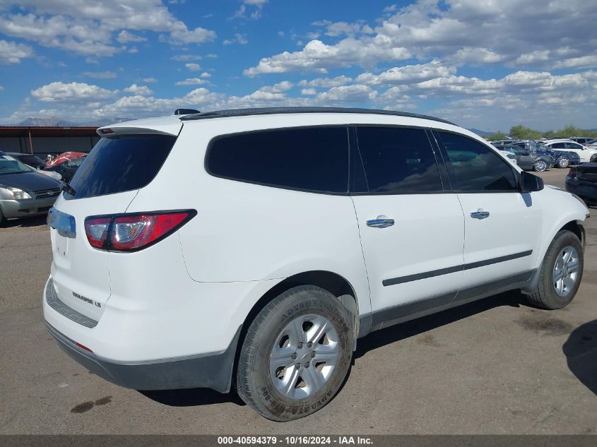 2016 Chevrolet Traverse Ls VIN: 1GNKRFKD7GJ320493 Lot: 40594379