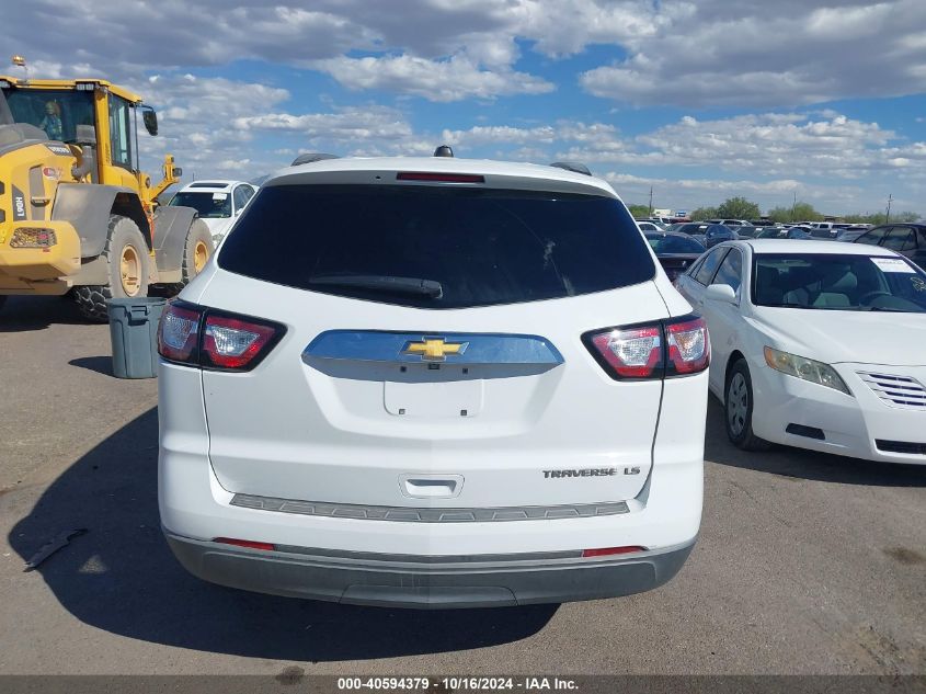 2016 Chevrolet Traverse Ls VIN: 1GNKRFKD7GJ320493 Lot: 40594379