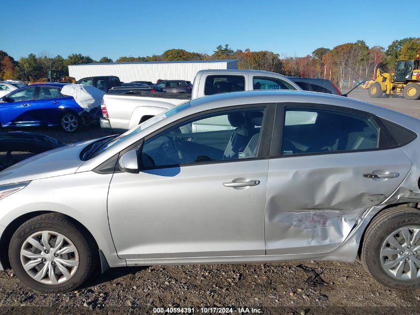 2018 Hyundai Accent Se/Sel VIN: 3KPC24A33JE017407 Lot: 40594391