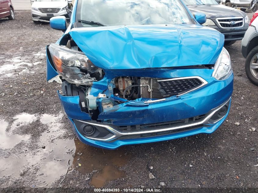 2018 Mitsubishi Mirage Es VIN: ML32A3HJ4JH011657 Lot: 40594393