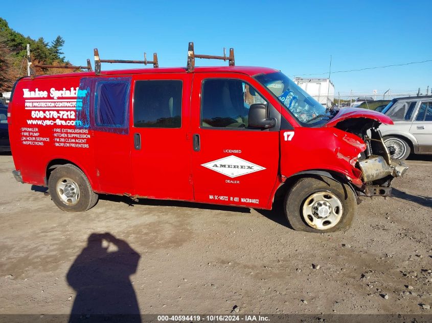 2014 Chevrolet Express 2500 Work Van VIN: 1GCWGFCA9E1131345 Lot: 40594419