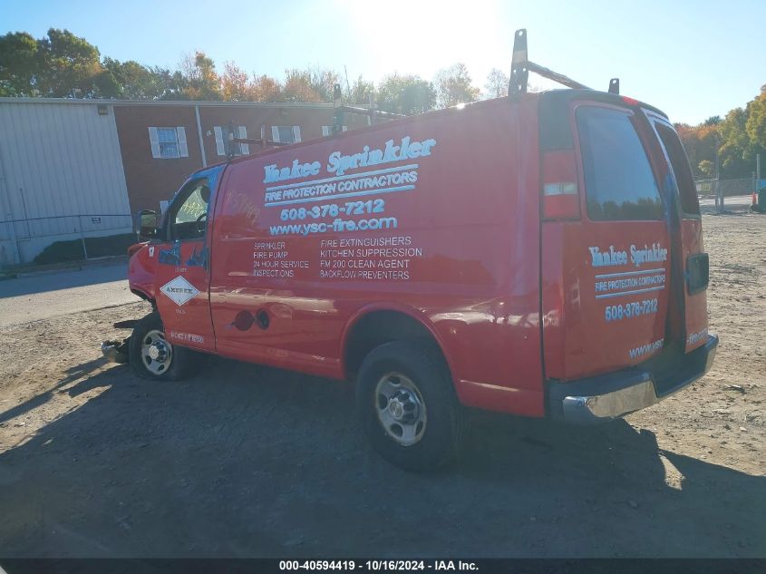 2014 Chevrolet Express 2500 Work Van VIN: 1GCWGFCA9E1131345 Lot: 40594419