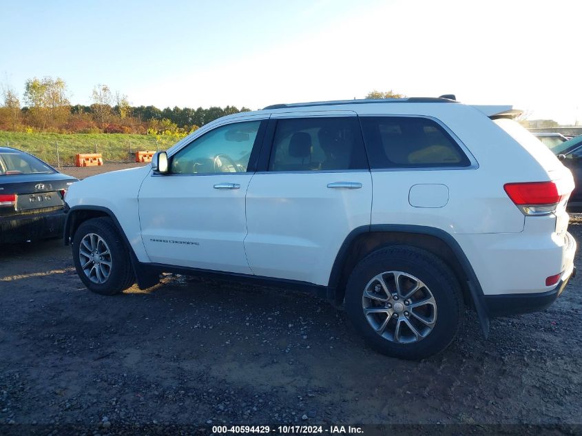 2014 Jeep Grand Cherokee Limited VIN: 1C4RJFBT6EC378344 Lot: 40594429