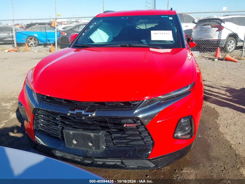 2019 Chevrolet Blazer Rs VIN: 3GNKBJRS2KS690558 Lot: 40594435