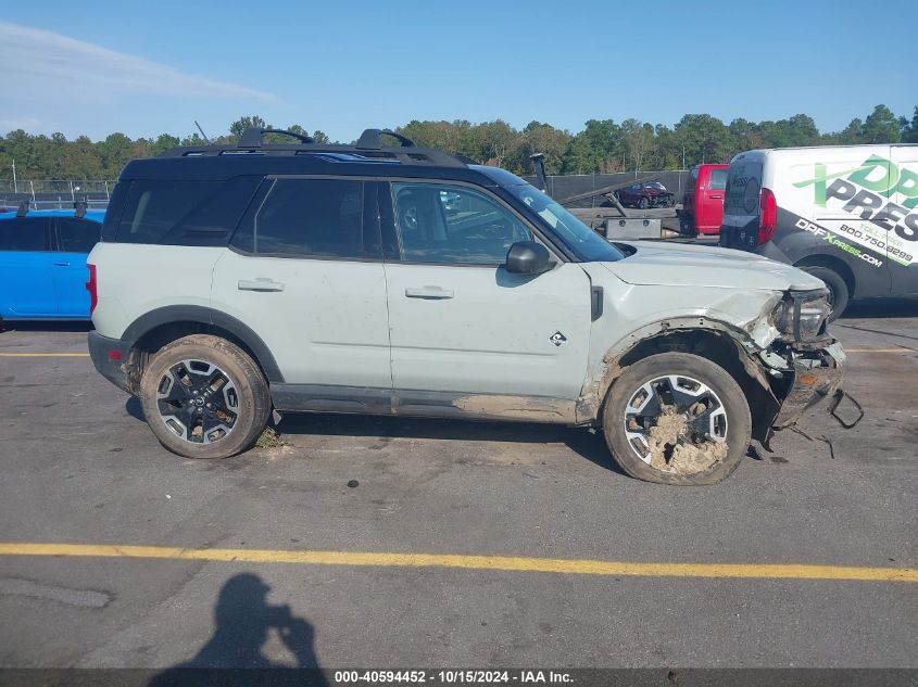 2022 Ford Bronco Sport Outer Banks VIN: 3FMCR9C60NRE13112 Lot: 40594452